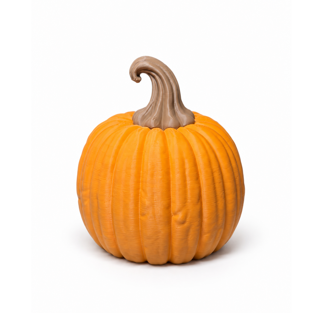 Bad Pumpkin 3D printed decoration, rear view
