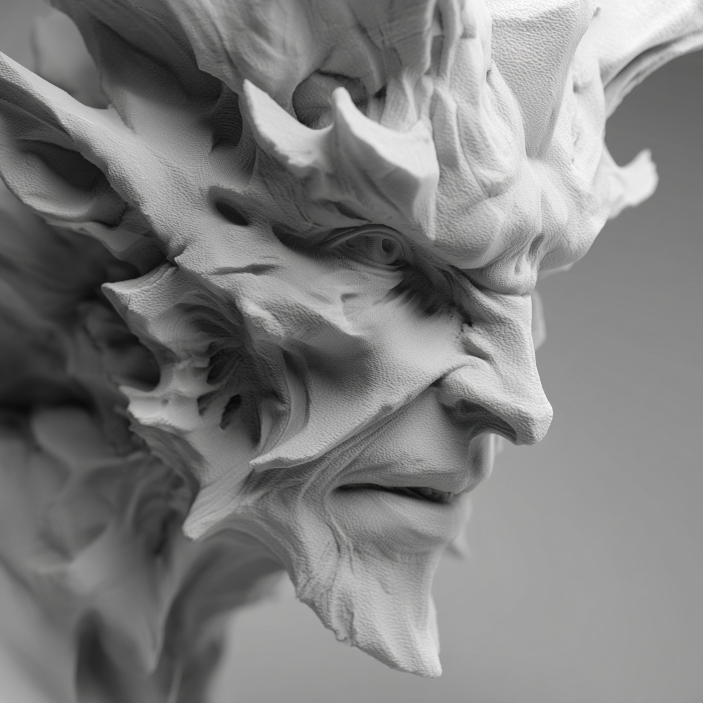 Horned Warden — Tinkerers Fable digital art preview
