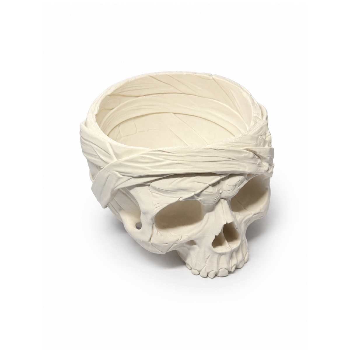 Mummy Skull Bowl promotional product image on white background