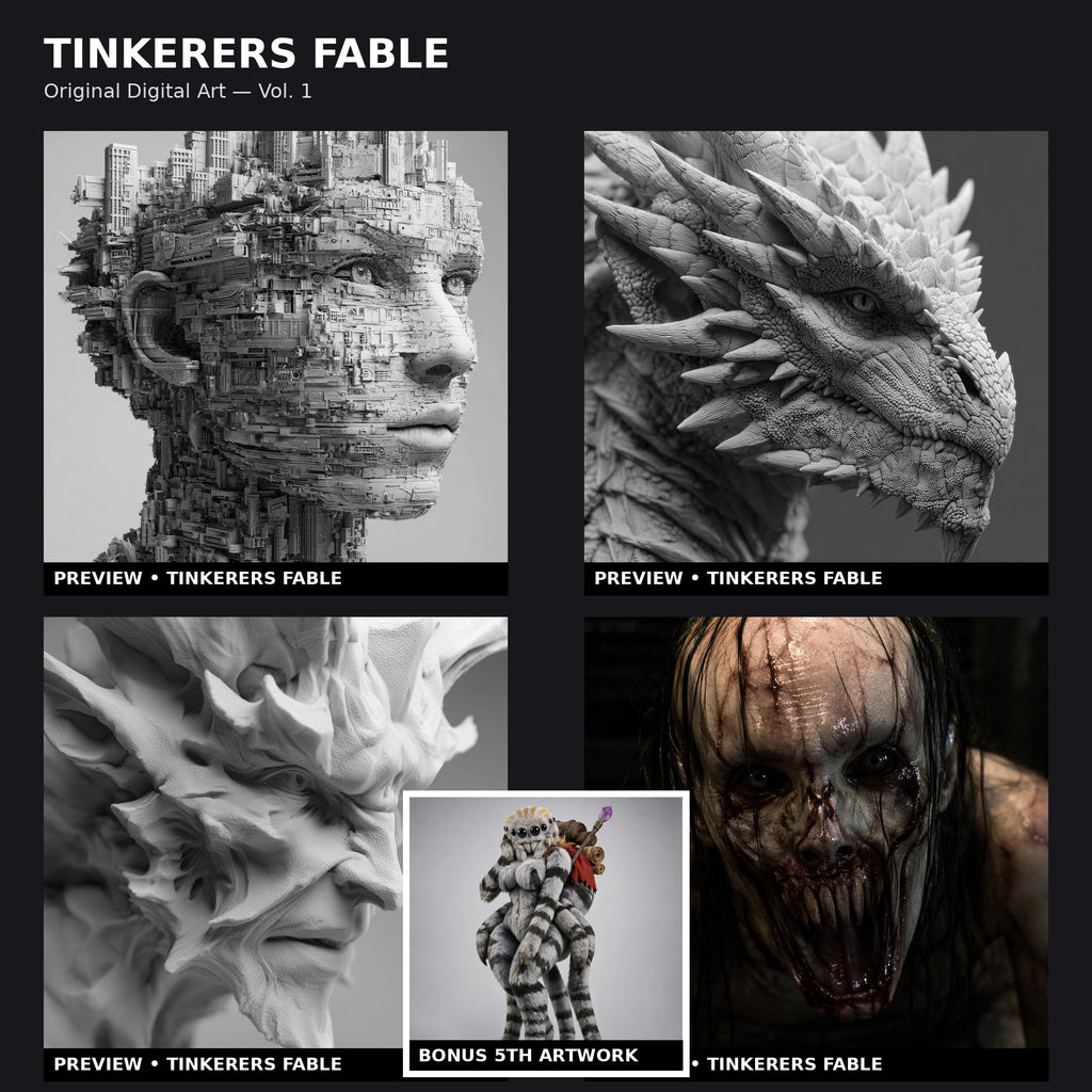 Tinkerers Fable Original Digital Art Vol. 1 preview